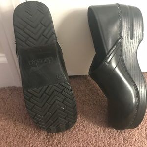 Size 37 used Dansko clogs